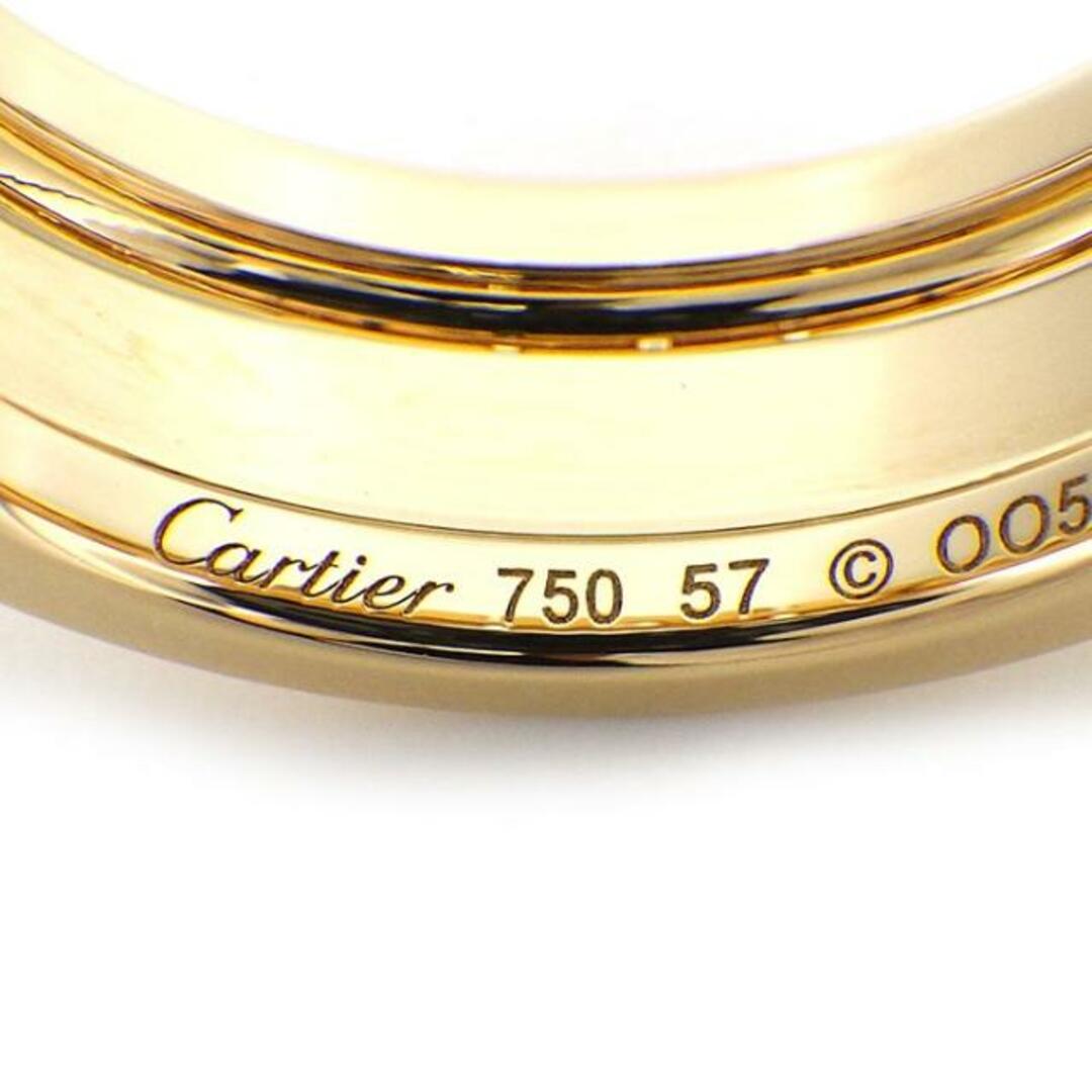 Cartier(カルティエ)のカルティエ Cartier リング マイヨン パンテール 3ロウ パヴェ 20ポイント ダイヤモンド K18YG 16.5号 / #57 【中古】 レディースのアクセサリー(リング(指輪))の商品写真