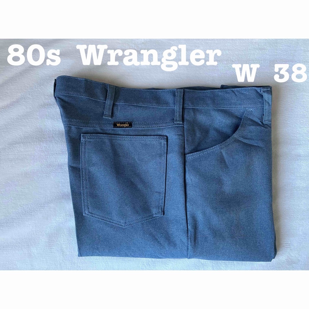 Wrangler - USA製 80s Wrangler ランチャードレスパンツ W 38 L 32の
