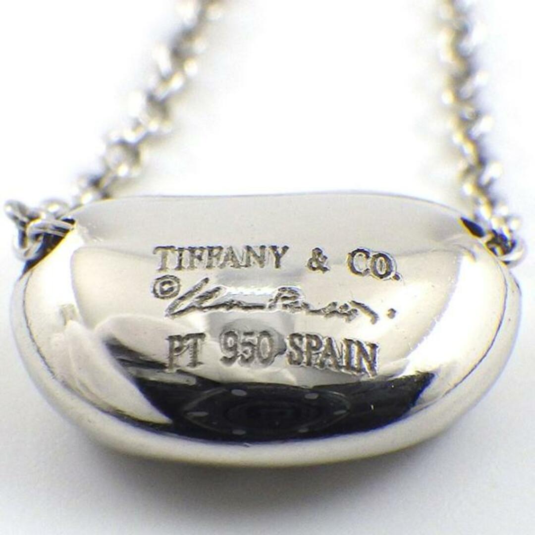 ティファニー Tiffany & Co. ネックレス ビーン デザイン 9mm ビーンズ パヴェ 15ポイント ダイヤモンド PT950