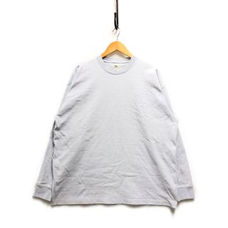 ロンハーマン(Ron Herman)のRON HERMAN ロンハーマン 23SS 品番 3720900042 Plating Stitch Long Sleeve Tee ロング 長袖Ｔシャツ サックス サイズM 正規品 / B3875(Tシャツ/カットソー(七分/長袖))