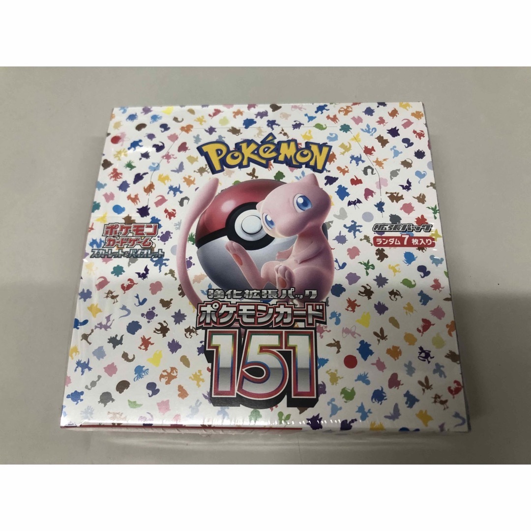 ポケモンカードゲーム151 新品未開封1BOXシュリンク付き