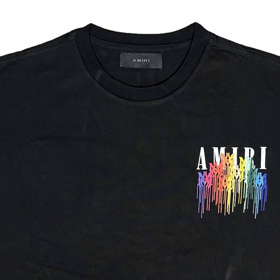 AMIRI アミリ DRIP COLLAGE Tシャツ ブラック L