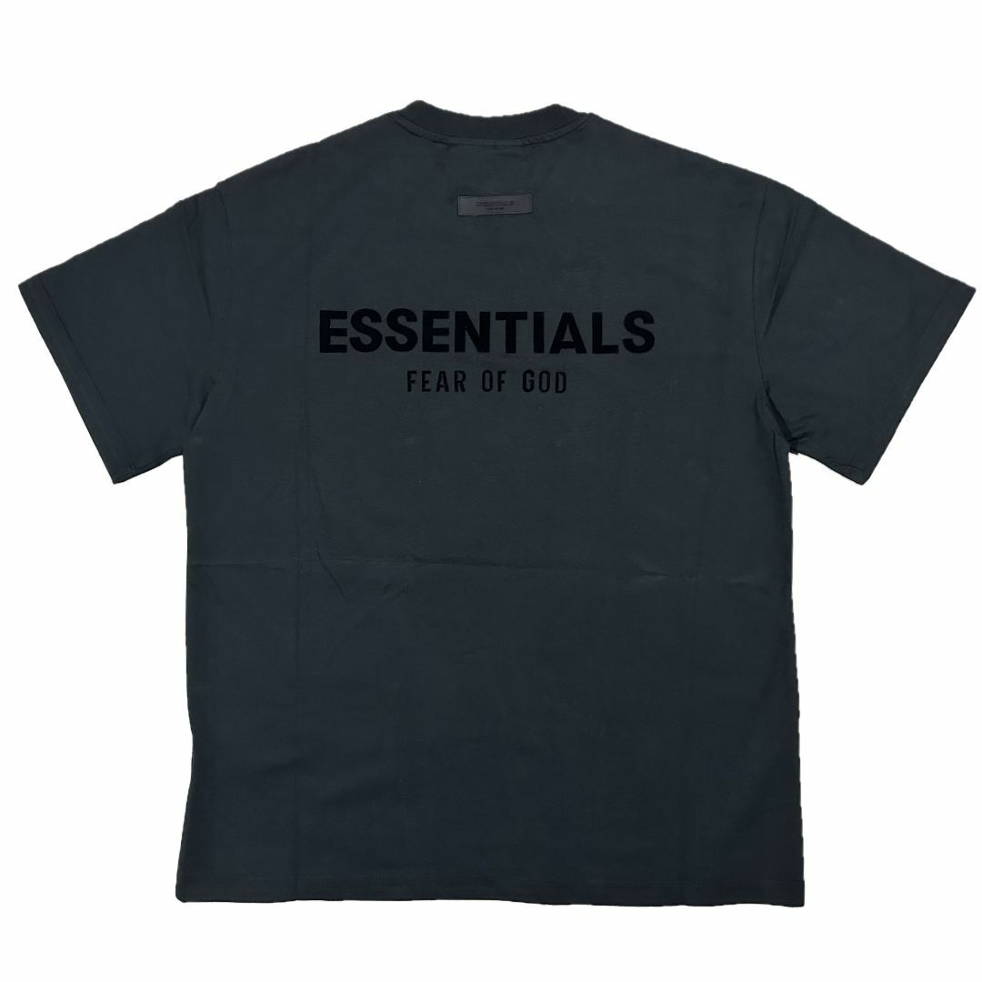 新作FOG Essentials 両面ロゴ Tシャツ ブラック L