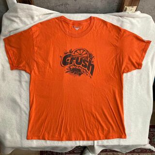チャンピオン(Champion)のLRX  Tシャツ Champion オレンジ チャンピオン　クラッシュ　11(Tシャツ/カットソー(半袖/袖なし))