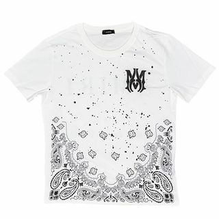 AMIRI - AMIRI アミリ バンダナ柄 Tシャツ ホワイト Sの通販 by Enough ...