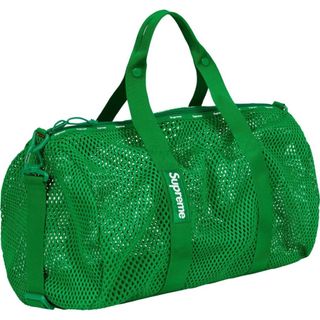 シュプリーム(Supreme)の緑 Supreme Mesh Duffle Bag Black 23SS 新品(ボストンバッグ)