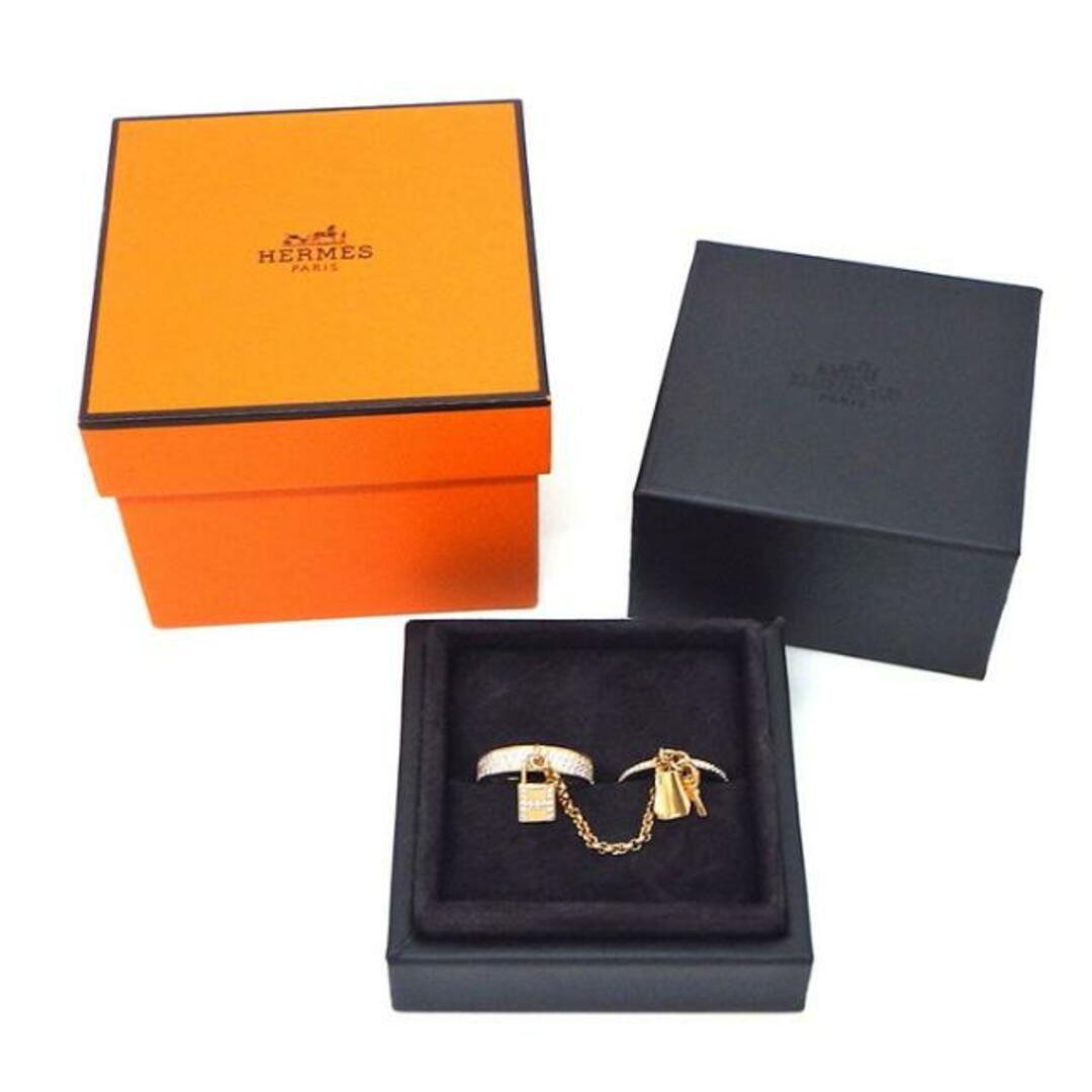 HERMES - エルメス HERMES リング ケリークロシェット 2 トゥー HERMES - エルメス HERMES リング ケリークロシェット 2 トゥー