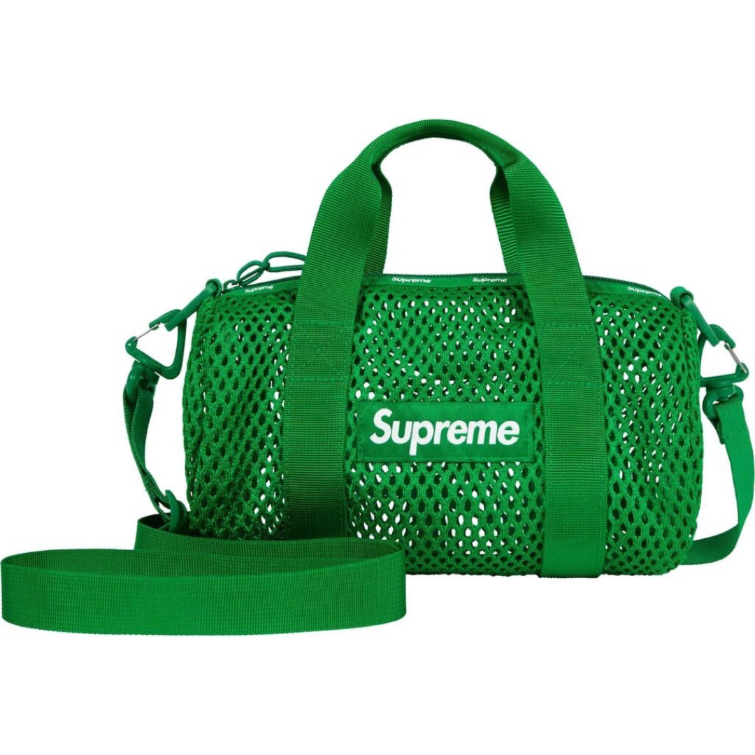 Supreme Mesh Mini Duffle Bag シュプリーム バッグ緑