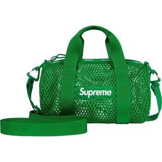 シュプリーム(Supreme)の緑 Supreme Mesh Mini Duffle Bag Green 新品(ショルダーバッグ)