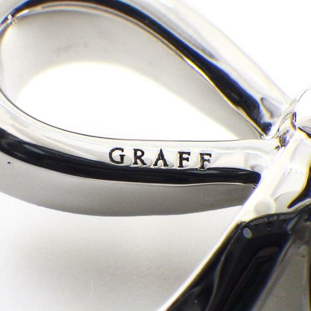 graff(グラフ)のグラフ Graff GRAFF ピアス ティルダズ ボウ ミニ RGE 1662 リボン モチーフ パヴェ ダイヤモンド 計0.52ct K18WG 【中古】 レディースのアクセサリー(ピアス)の商品写真