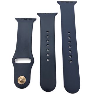 アップルウォッチ(Apple Watch)のアップルウォッチ専用 ベルト Apple Watch 38mm 紺色 .(その他)