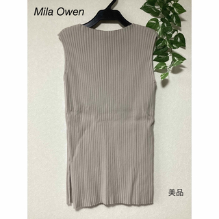 ミラオーウェン(Mila Owen)の⭐︎美品⭐︎Mila Owen ノースリーブ　size0(カットソー(半袖/袖なし))