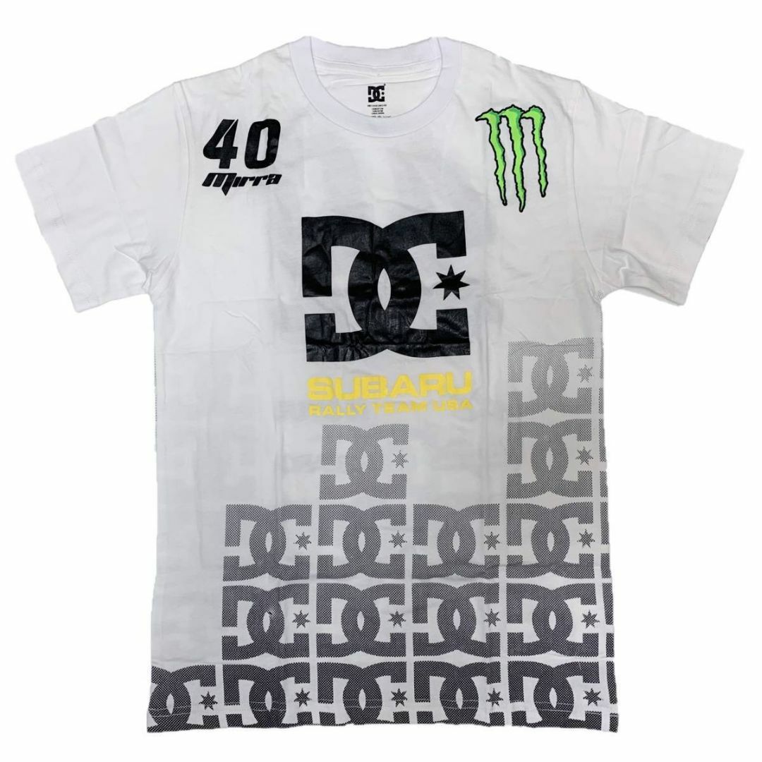 DC SHOES(ディーシーシューズ)のDC SHOES デーブ・ミラ モンスターエナジー Tシャツ ホワイト XXXL メンズのトップス(Tシャツ/カットソー(半袖/袖なし))の商品写真