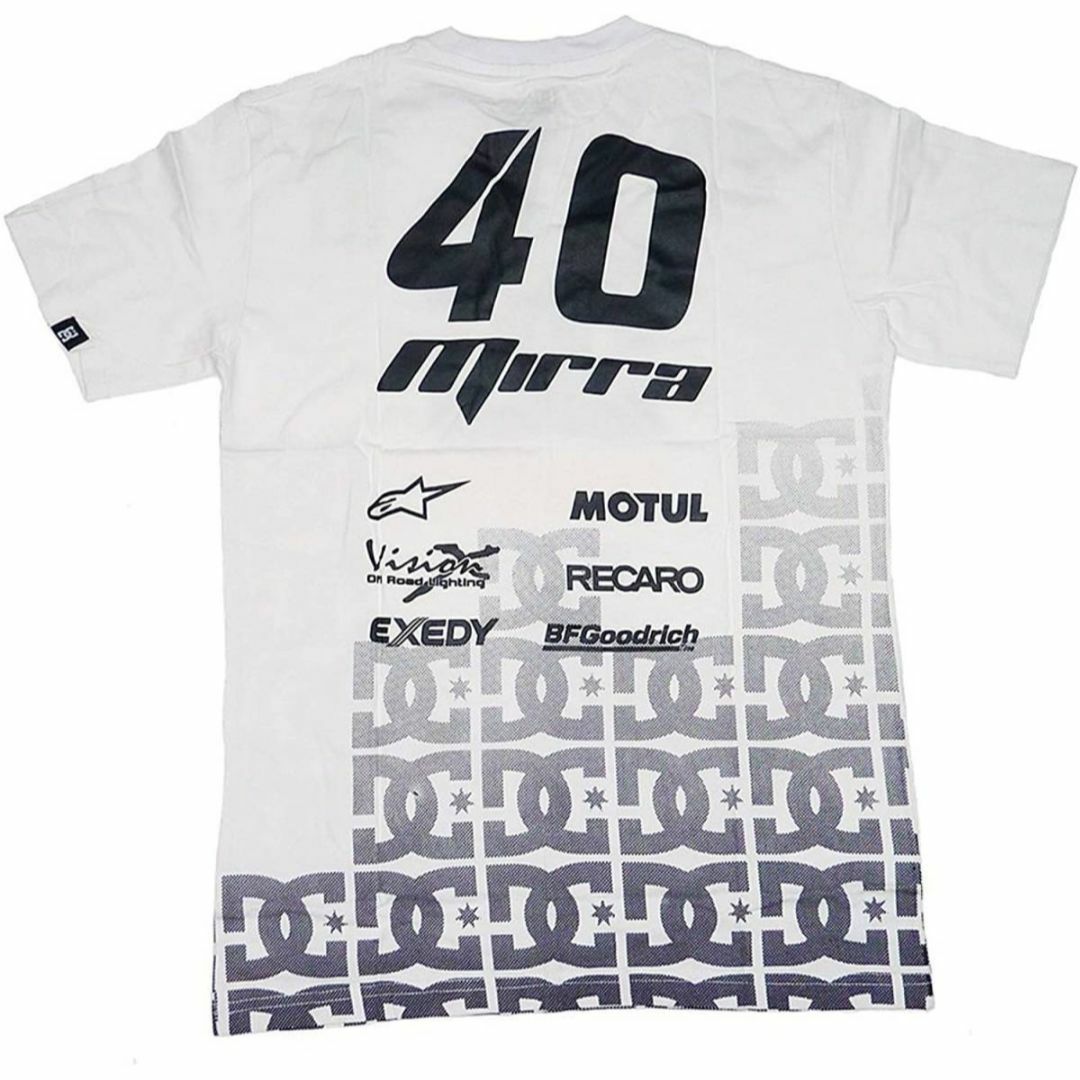 DC SHOES(ディーシーシューズ)のDC SHOES デーブ・ミラ モンスターエナジー Tシャツ ホワイト XXXL メンズのトップス(Tシャツ/カットソー(半袖/袖なし))の商品写真