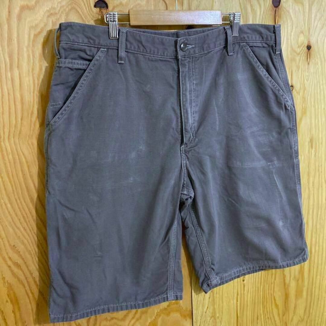 カーハート ハーフ カーゴ パンツ USA古着 グレー メンズ 灰色 アメカジ