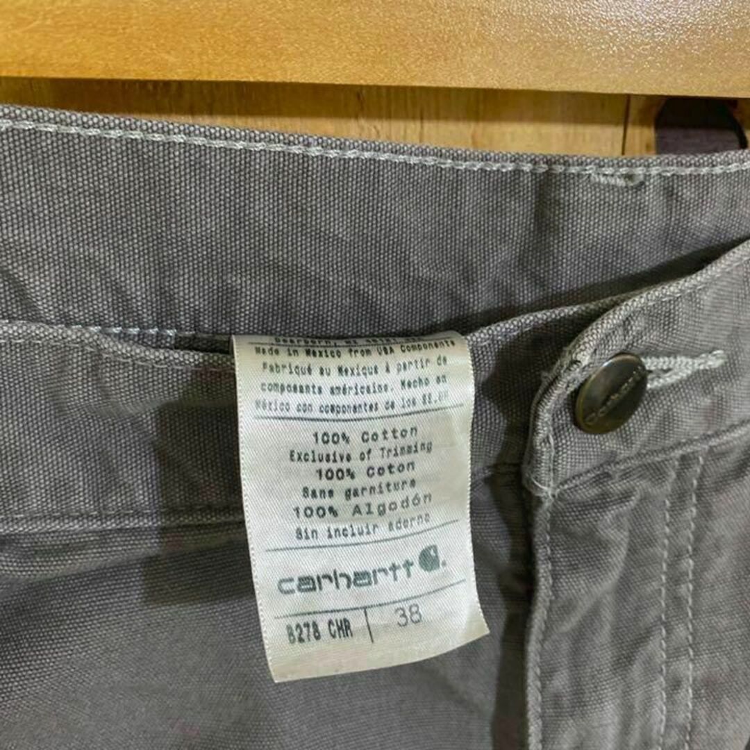 カーハート ハーフ カーゴ パンツ USA古着 グレー メンズ 灰色 アメカジ