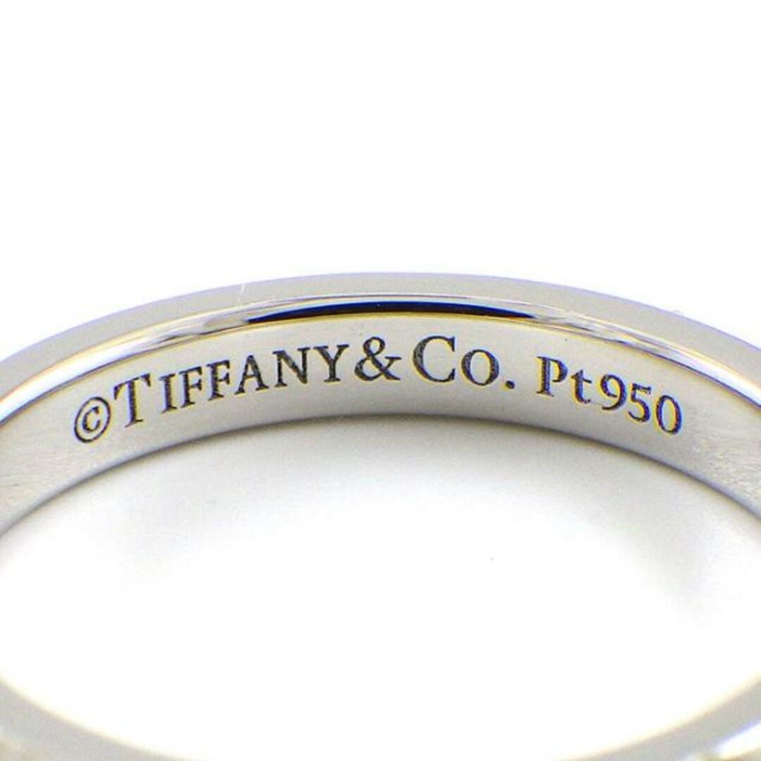 Tiffany & Co.(ティファニー)のティファニー Tiffany & Co. リング トゥルー バンド 2.5mm 67133749 5ポイント ダイヤモンド 0.05ct PT950 8.5号 【中古】 レディースのアクセサリー(リング(指輪))の商品写真