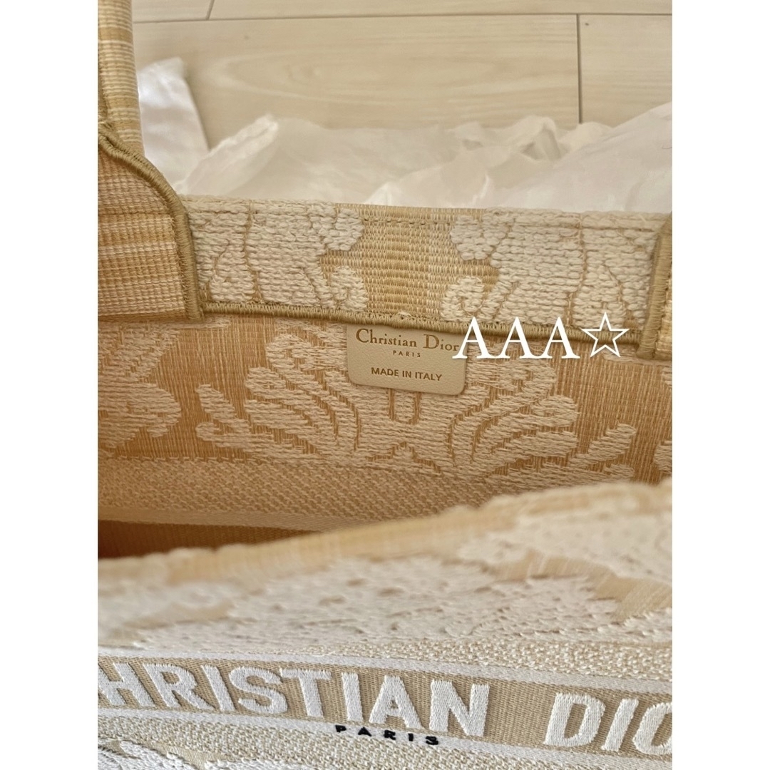 新作☆日本未入荷【DIOR】BOOK TOTEミディアムバッグ 5