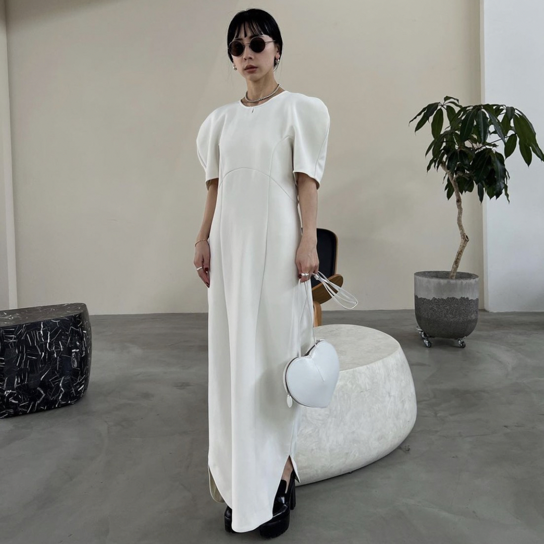 MIREI KIRITANI TULIP SLEEVE I LINE DRESS | フリマアプリ ラクマ