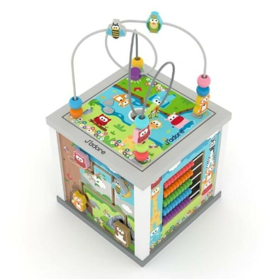 Fisher-Price(フィッシャープライス)のJ’ADORE（ジャドール）木製アクティビティプレイセンター キッズ/ベビー/マタニティのおもちゃ(知育玩具)の商品写真