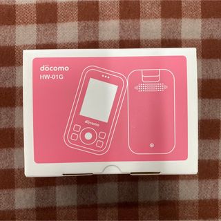 エヌティティドコモ(NTTdocomo)の🔴《2759》新品未使用  HW-01G(携帯電話本体)