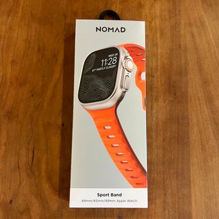 Apple - 【新品未使用】nomad apple watch バンド ウルトラオレンジの