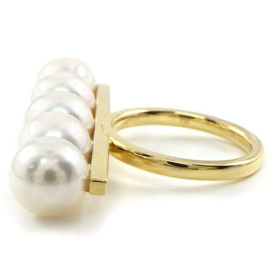 TASAKI バランス シグネチャー リング 5連パール サクラゴールド 10号 TASAKI バランス シグネチャー リング 5連パール サクラゴールド 10号