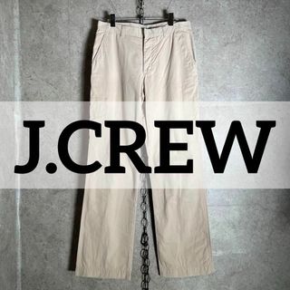 【未使用】J.CREW スラックス チャコールグレー　コットンパンツ31インチ