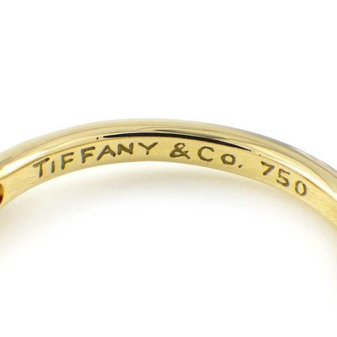 ティファニー Tiffany & Co. リング T ワン ナロー 幅2.5mm 67795261 ハーフ 9ポイント ダイヤモンド K18PG 8号