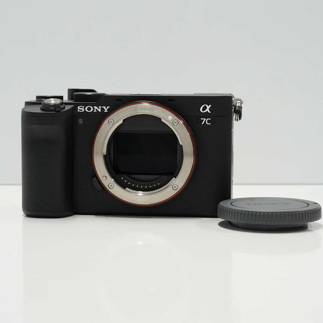 SONY α7C ILCE-7C ボディ USED極美品 本体+バッテリー SHOT数：極少58