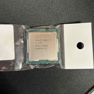 インテル(intel)のCPU Intel corei7-9700(PCパーツ)
