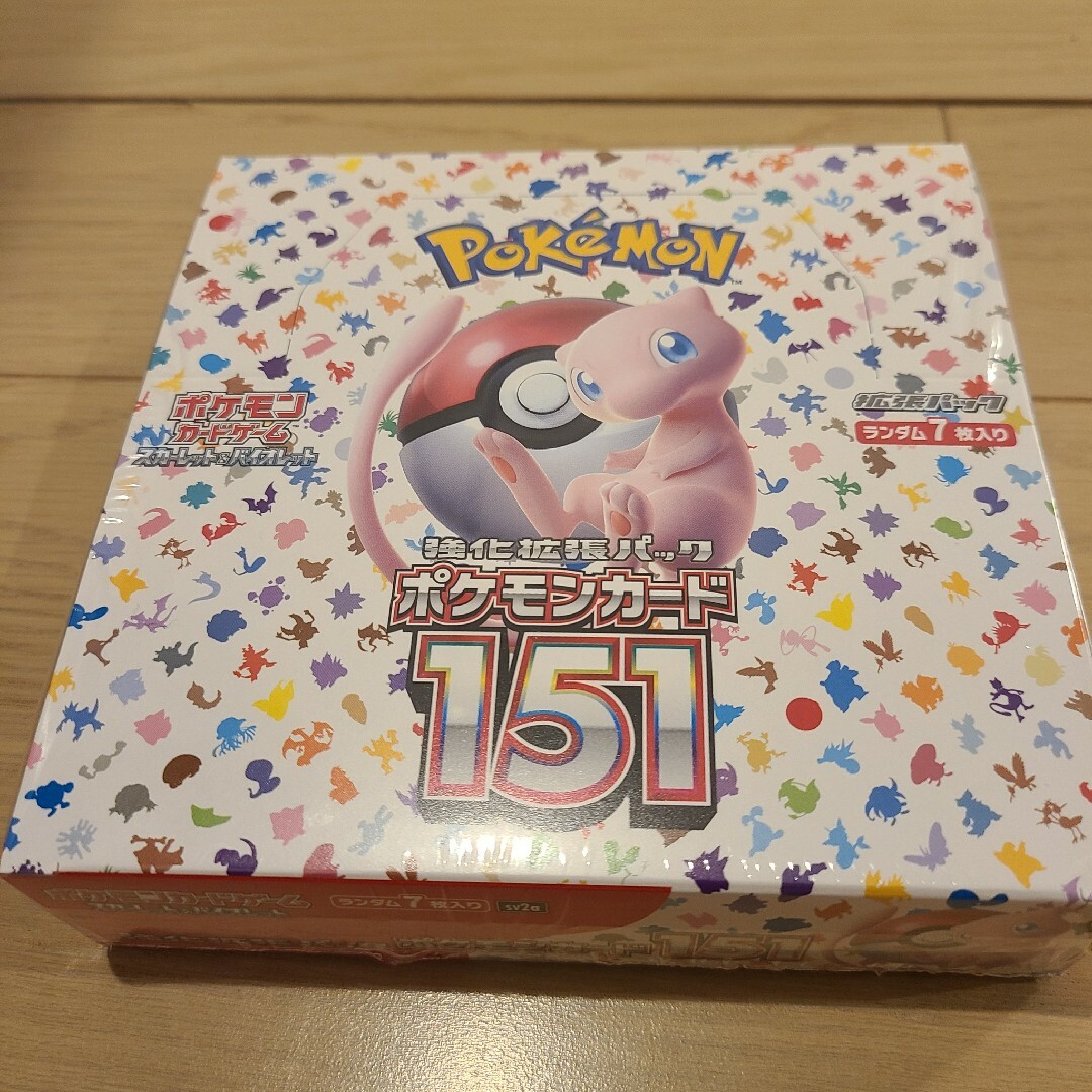 ポケモンカード 151 1BOX シュリンク付き