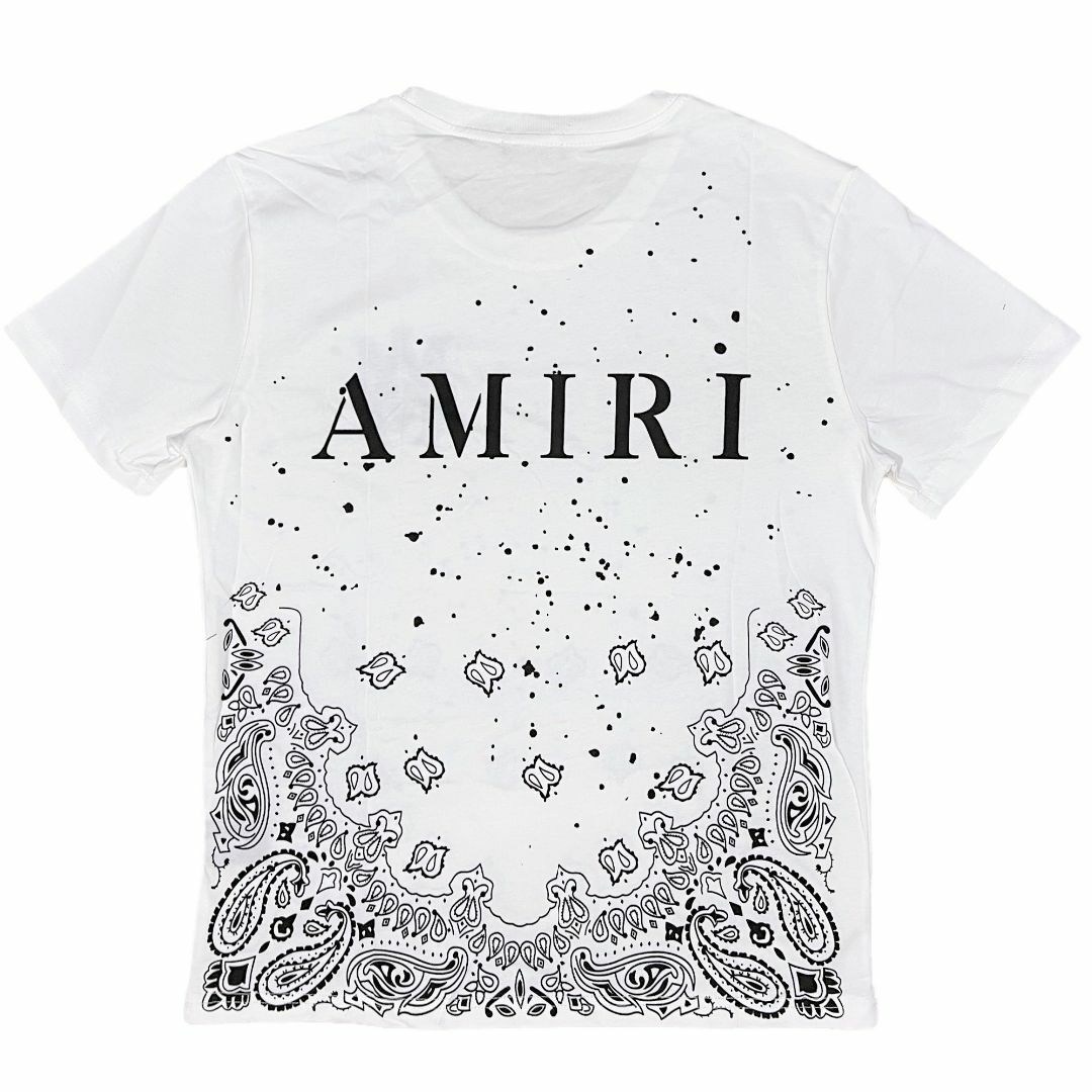 AMIRI アミリ バンダナ柄 Tシャツ ホワイト M