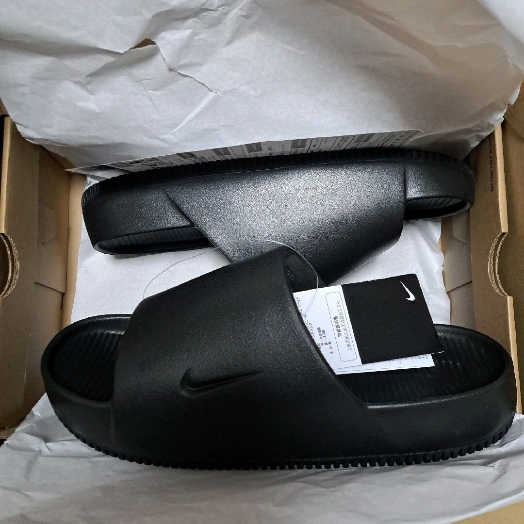早い者勝ち♡NIKE Calm Slide BLACK 25cm-