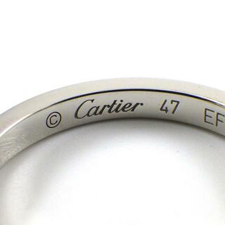 カルティエ Cartier リング バレリーナ ウェディング バンド B4093000 ハーフ サークル エタニティ 27ポイント ダイヤモンド 0.09ct PT950 13.5号 / #54