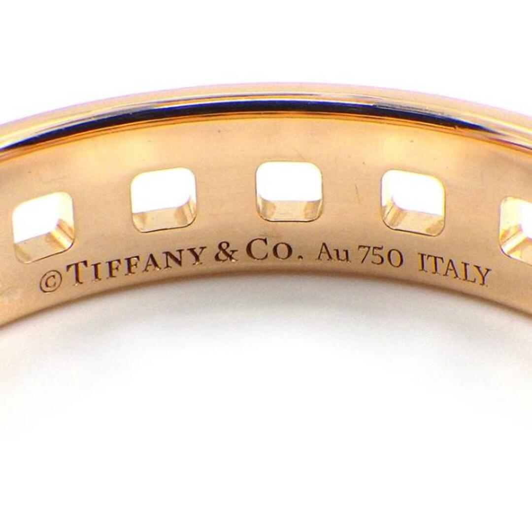 ティファニー Tiffany & Co. リング T トゥルー ワイド 5.5mm 63064300 K18PG 25号