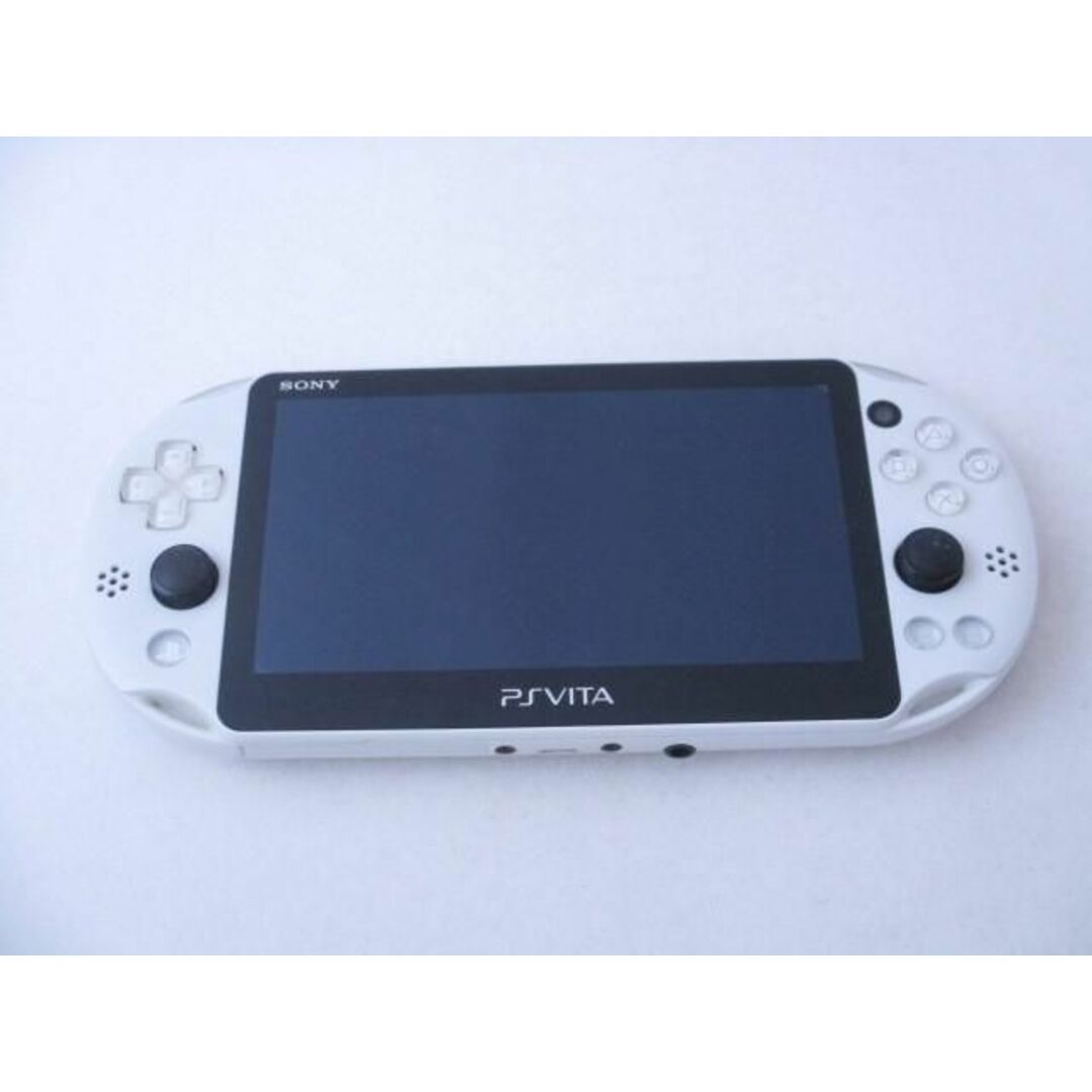 訳有動作品 ゲーム PS Vita 本体 PCH-2000 Wi-Fiモデル ホワイト 充電