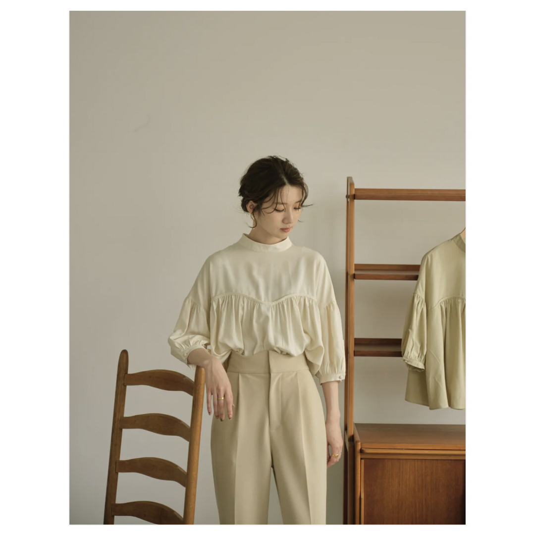 yoke switching blouse レディースのトップス(シャツ/ブラウス(長袖/七分))の商品写真