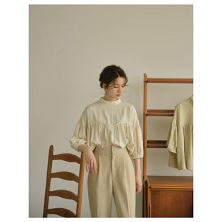 yoke switching blouse(シャツ/ブラウス(長袖/七分))