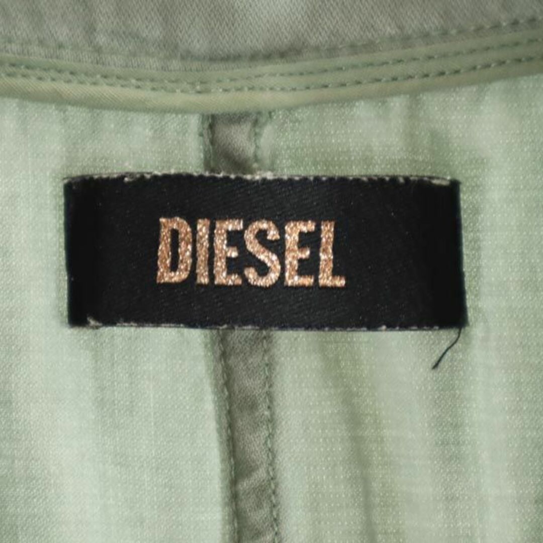 DIESEL - ディーゼル ノースリーブ チュール切り替え ワンピース S 黒