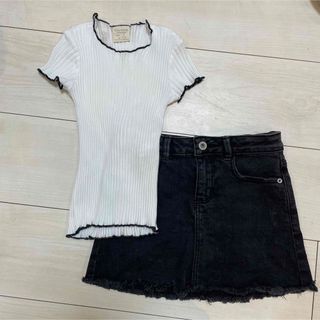 ザラキッズ(ZARA KIDS)のZARA セットアップ　上下セット　110(Tシャツ/カットソー)