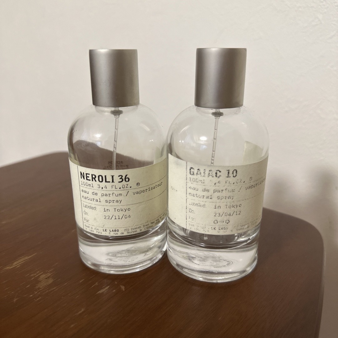 LeLabo ルラボ GAIAC10 ガイアック NEROLI36 ネロリ 空瓶の+inforsante.fr