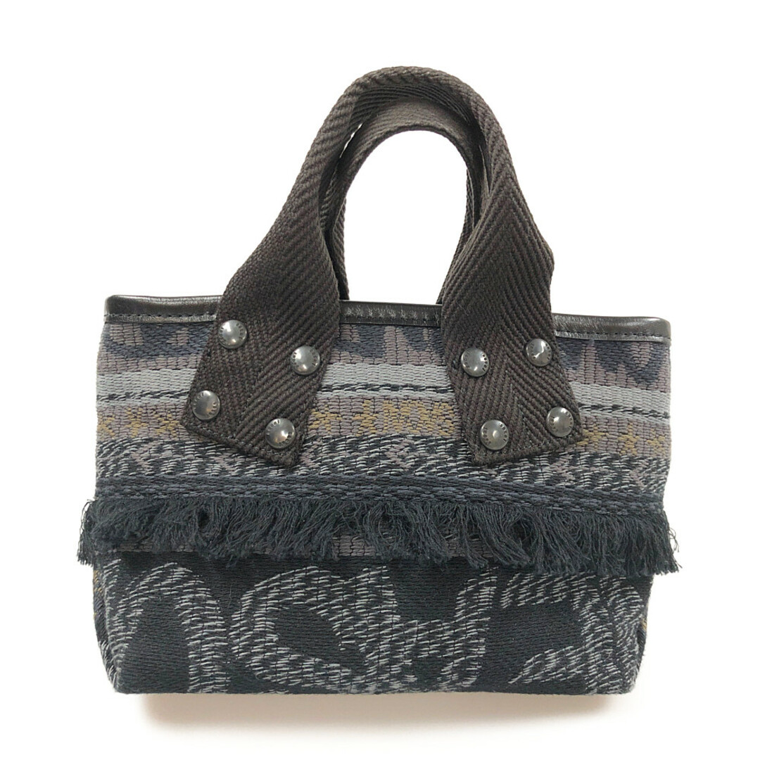 sacai(サカイ)のSACAI サカイ 23SS 品番 23-0473S Eric Haze Jacquard Tote エリックヘイズ ジャガード トートバッグ ブラック サイズS 正規品 / 31101 レディースのバッグ(トートバッグ)の商品写真