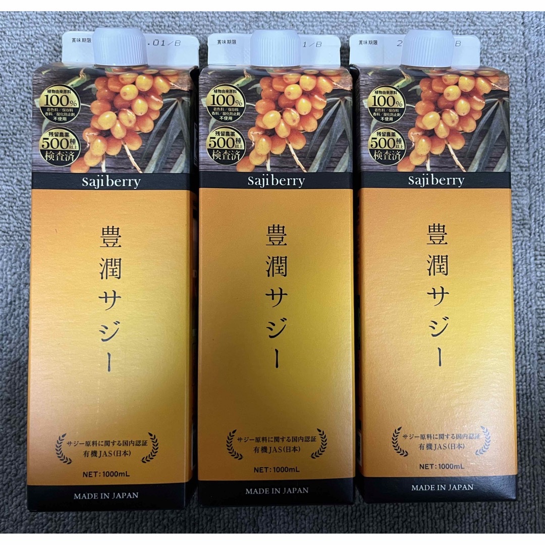 フィネス 豊潤サジー1000mL  3本セット