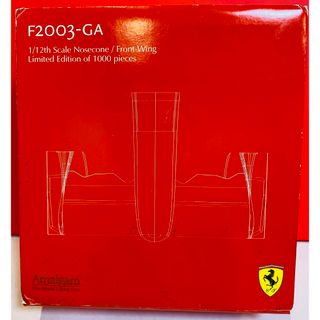 フェラーリ(Ferrari)の新品未使用　アマルガム　フェラーリ　F2003GA ノーズコーン(その他)