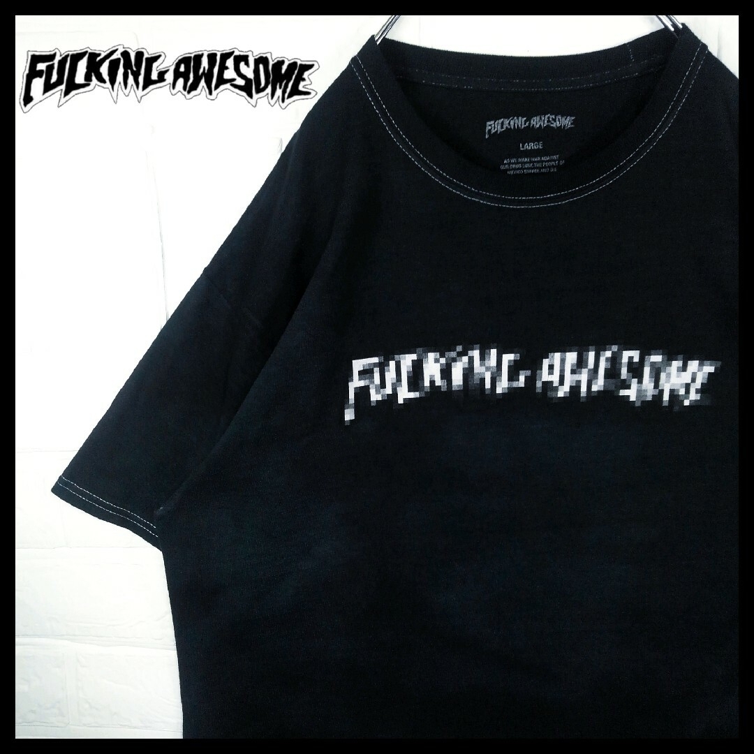 《FUCKING AWESOME(ファッキンオーサム)》モザイクロゴ　Tシャツ