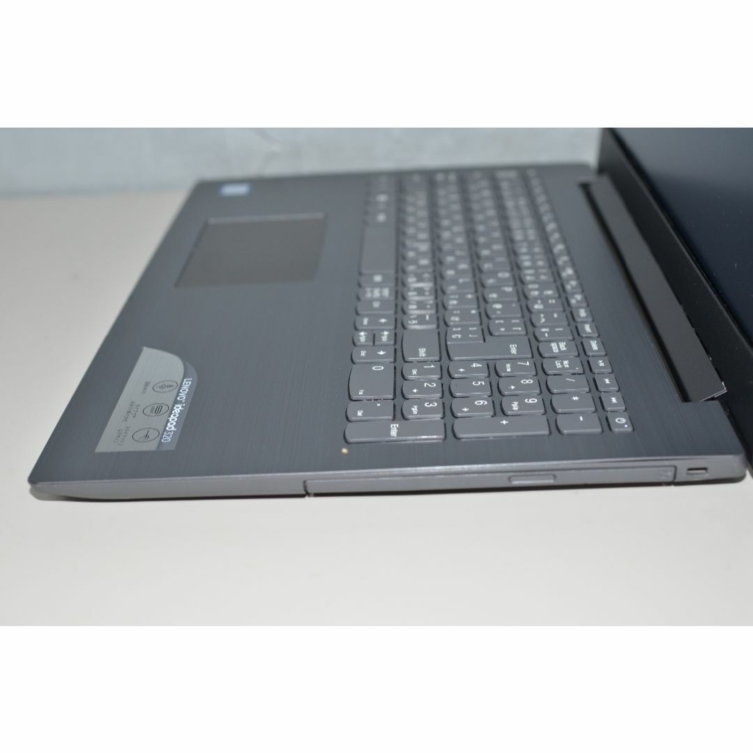 ノートPCLenovo ideapad ノートパソコン ブラック i3 SSD256GB