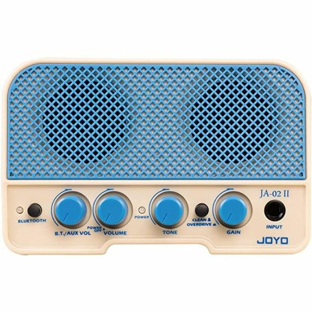 JOYO Bluetooth搭載 5W 充電式アンプ JA-02 II BLUE 楽器のギター(ギターアンプ)の商品写真