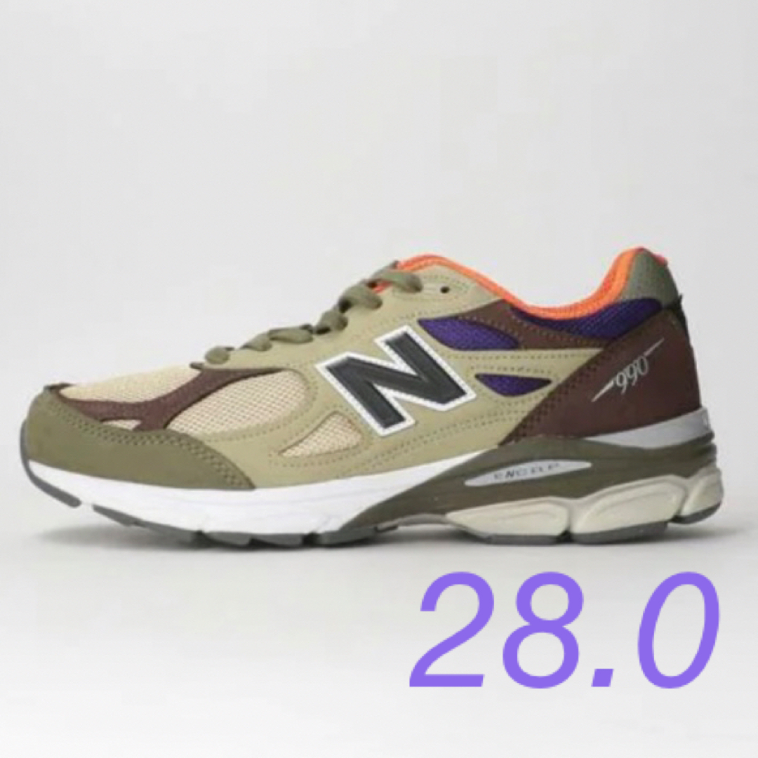 【新品 未使用 即納】New Balance M990BT3 28.0