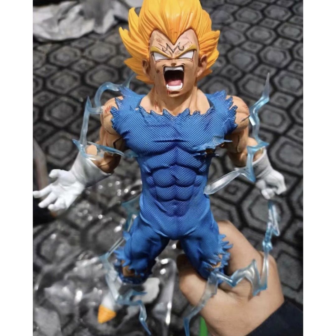 ドラゴンボール ナッパ&ベジータ PVC製品 35cm フィギュア-